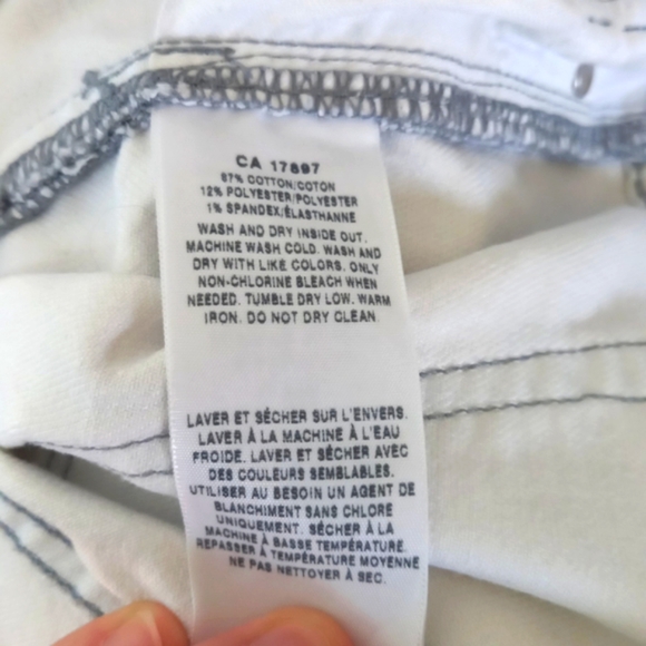 Gap off-white skinny jeans - Picture 6 of 6